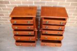 Yew Compact Bedside Chests - Image 11