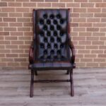 Chesterfield Slipper Chair