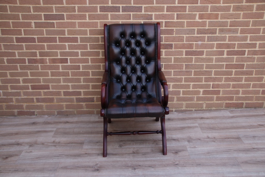 Chesterfield Slipper Chair - Image 2