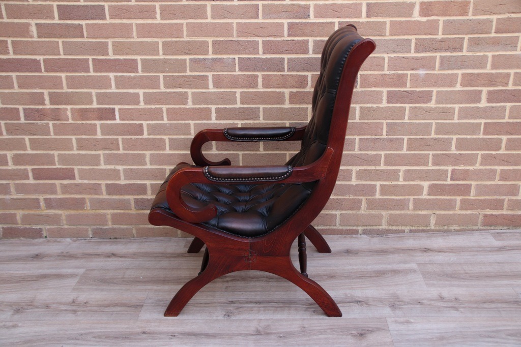 Chesterfield Slipper Chair - Image 4