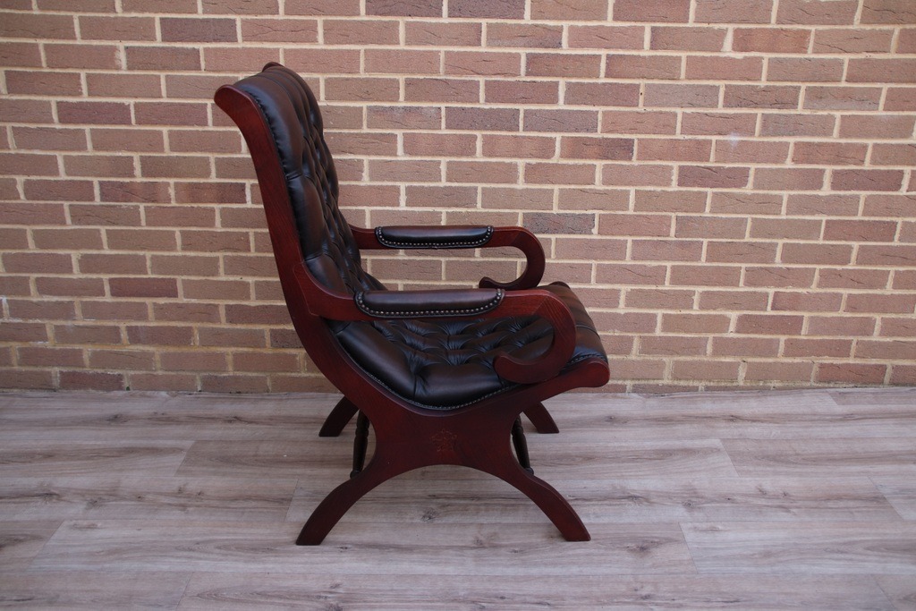 Chesterfield Slipper Chair - Image 6