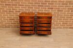 Pair of Oak Burr Bedside Chests - Image 6