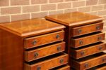 Pair of Oak Burr Bedside Chests - Image 8
