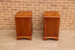 Pair of Oak Burr Bedside Chests - Image 21