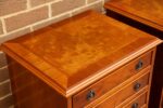 Pair of Oak Burr Bedside Chests - Image 23