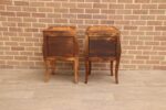 Pair of French Bombe Bedside Tables - Image 13