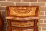 Pair of French Bombe Bedside Tables - Image 15