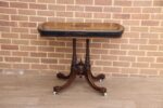 Victorian Burr Walnut Card Table