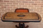 Victorian Burr Walnut Card Table - Image 7