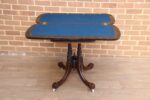 Victorian Burr Walnut Card Table - Image 8