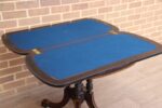 Victorian Burr Walnut Card Table - Image 9
