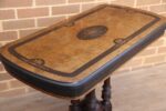 Victorian Burr Walnut Card Table - Image 14