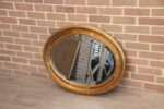 Oval Cast Mirror