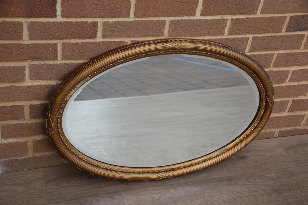 Oval Vintage Crafted Mirror - Image 2