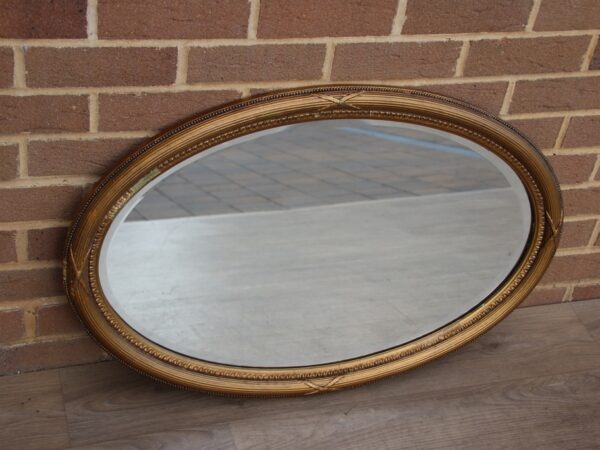 Oval Vintage Crafted Mirror