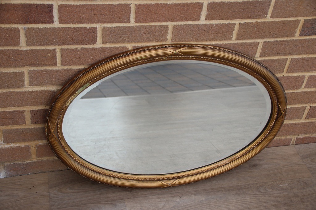 Oval Vintage Crafted Mirror - Image 3