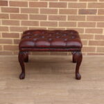 Chesterfield Antique Footstool