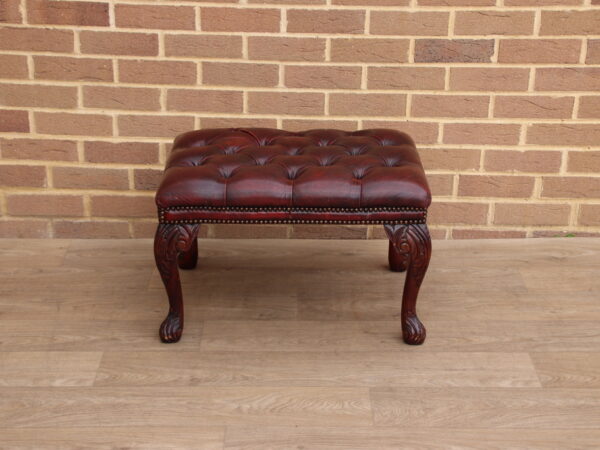 Chesterfield Antique Footstool