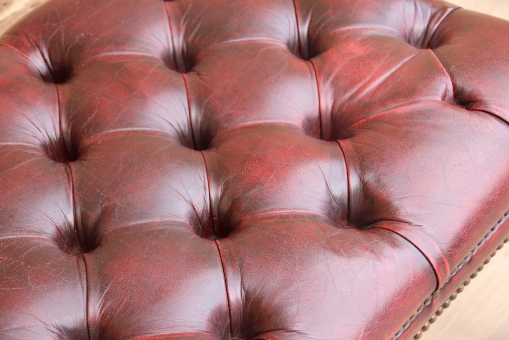 Chesterfield Antique Footstool - Image 12