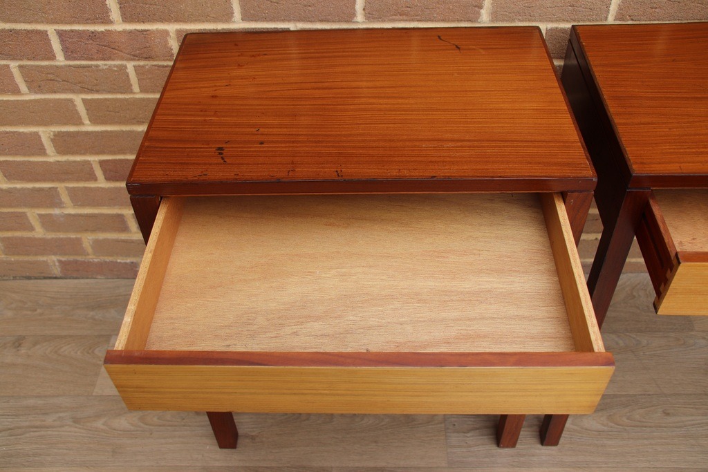 Pair of Retro Bedside / Lamp Tables - Image 8