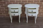 Pair of Frank Hudson Alexandria Bedside Tables - Image 6