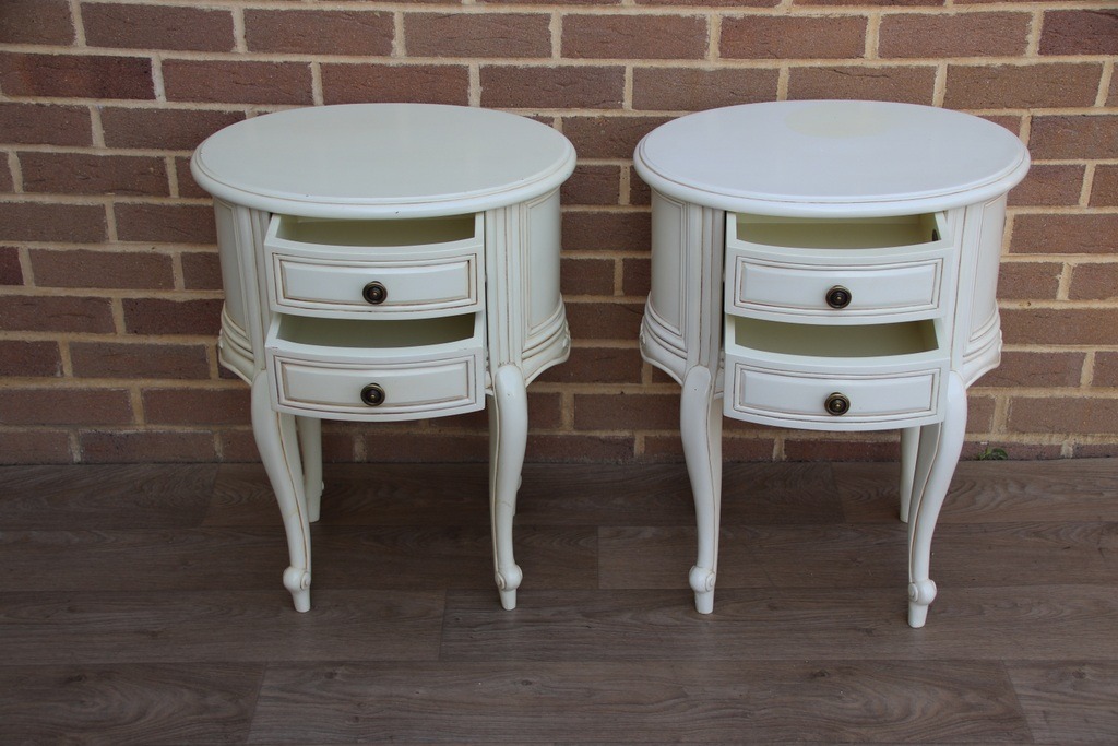 Pair of Frank Hudson Alexandria Bedside Tables - Image 6