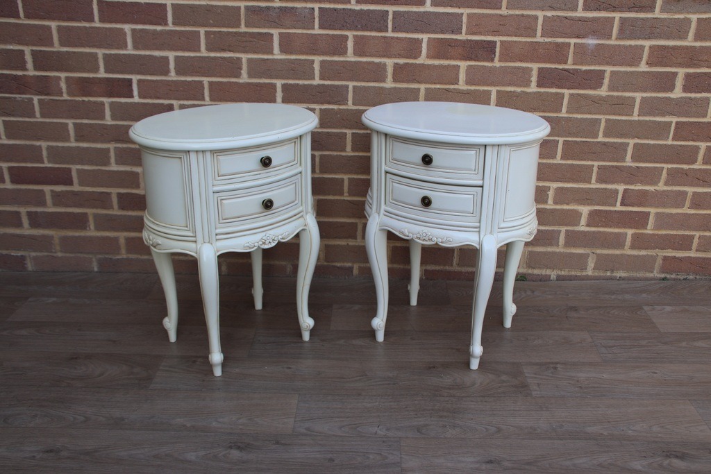 Pair of Frank Hudson Alexandria Bedside Tables - Image 10