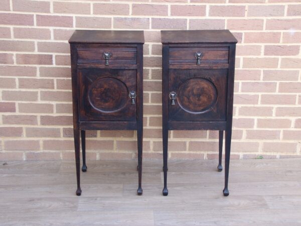 Pair of Antique Bedside Tables