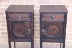 Pair of Antique Bedside Tables - Image 3