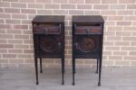 Pair of Antique Bedside Tables - Image 6