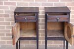 Pair of Antique Bedside Tables - Image 7