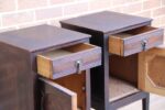 Pair of Antique Bedside Tables - Image 9