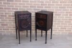 Pair of Antique Bedside Tables - Image 12