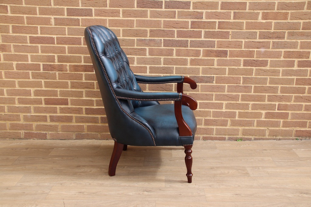 Saxon Chesterfield Chair - Image 6