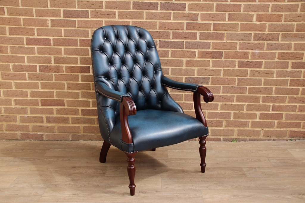Saxon Chesterfield Chair - Image 7