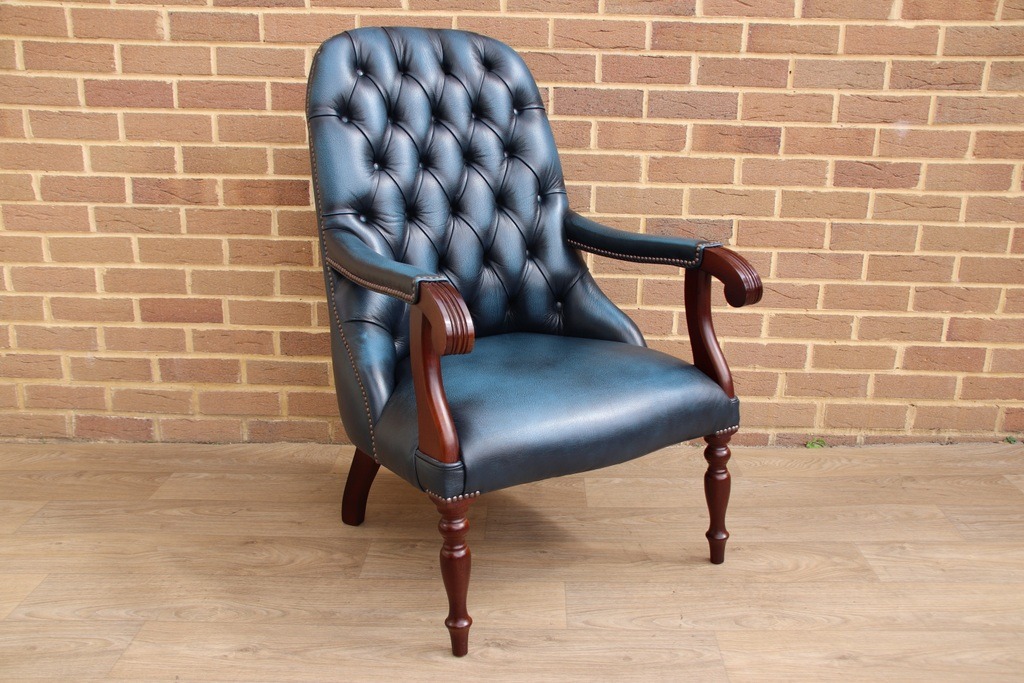 Saxon Chesterfield Chair - Image 9