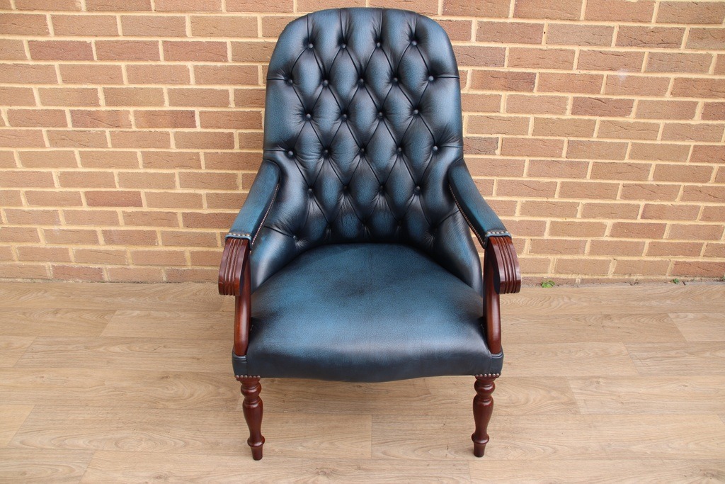 Saxon Chesterfield Chair - Image 13