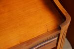 Pair of French Cherry Bedside Tables - Image 13