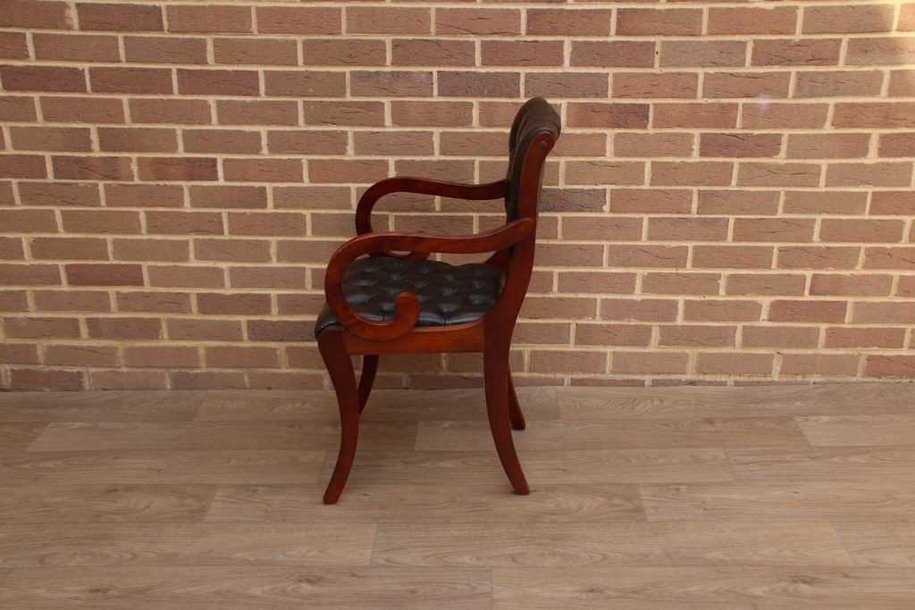 Chesterfield Desk Chair - Image 3