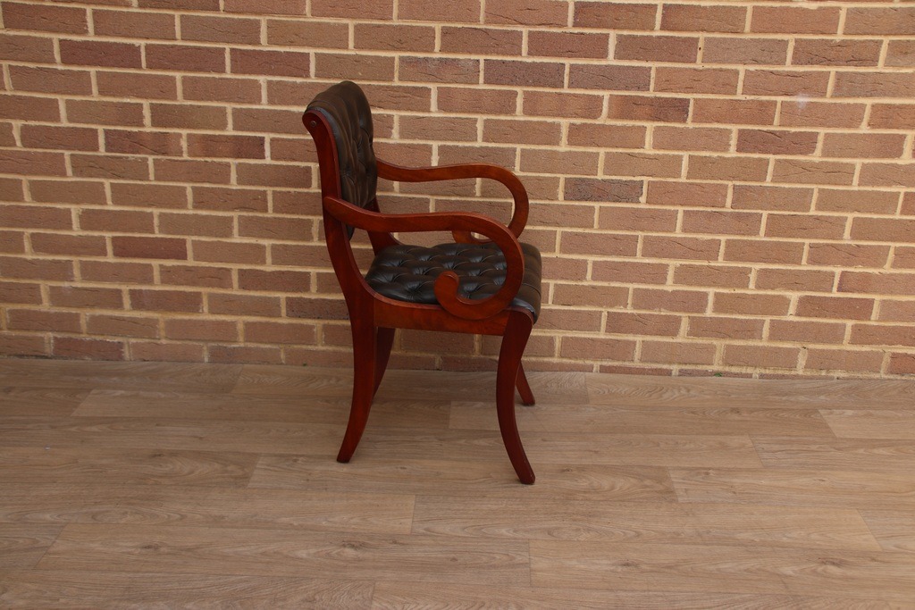 Chesterfield Desk Chair - Image 5