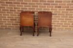 Pair of Mahogany Queen Anne Bedside Tables - Image 12