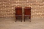 Pair of Mahogany Queen Anne Bedside Tables - Image 13
