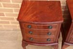 Pair of Mahogany Queen Anne Bedside Tables - Image 18