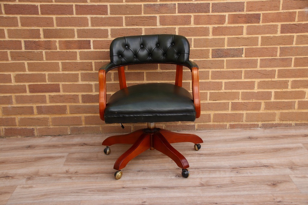 Bankers Chesterfield Chair - Image 1