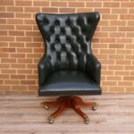 Vintage Executive Ambassador Chesterfield Chair