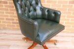 Vintage Executive Ambassador Chesterfield Chair - Image 8