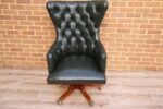 Vintage Executive Ambassador Chesterfield Chair - Image 14
