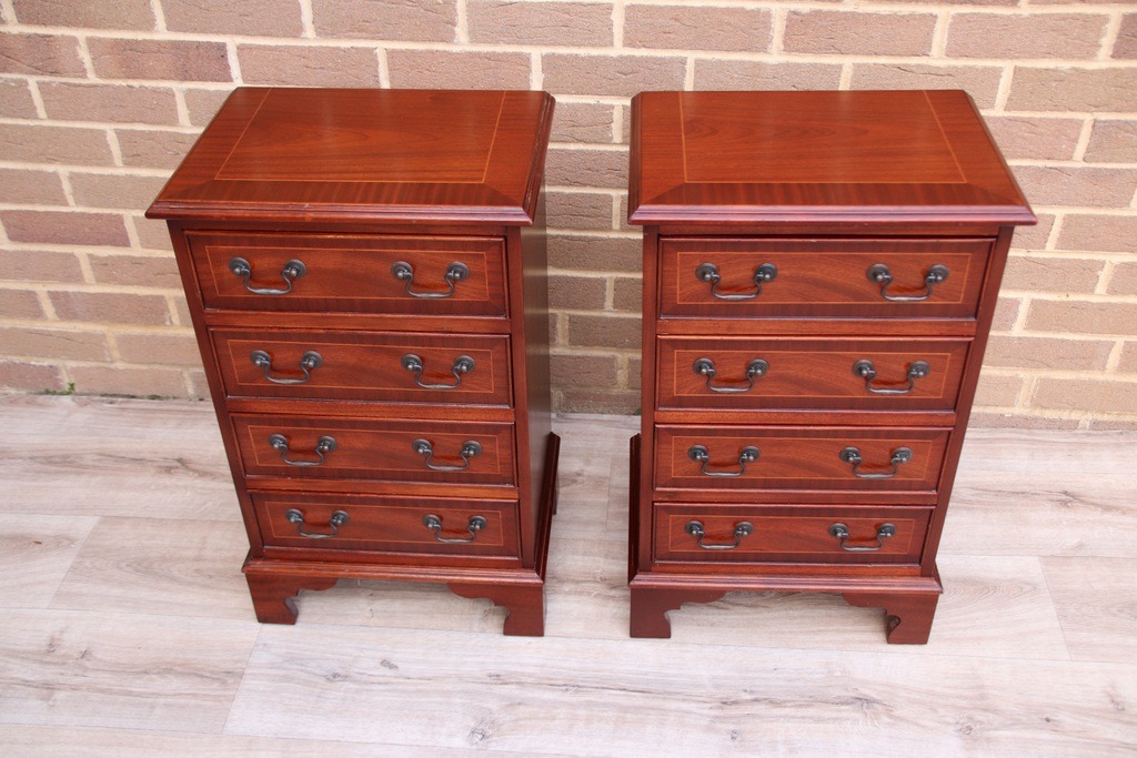 Pair of Wooden Bedside Chests - Image 17