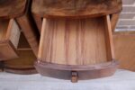 Pair of Art Deco Walnut Bedside Cabinets - Image 10