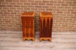 Pair of Burr Wood Bedside Chests - Image 12